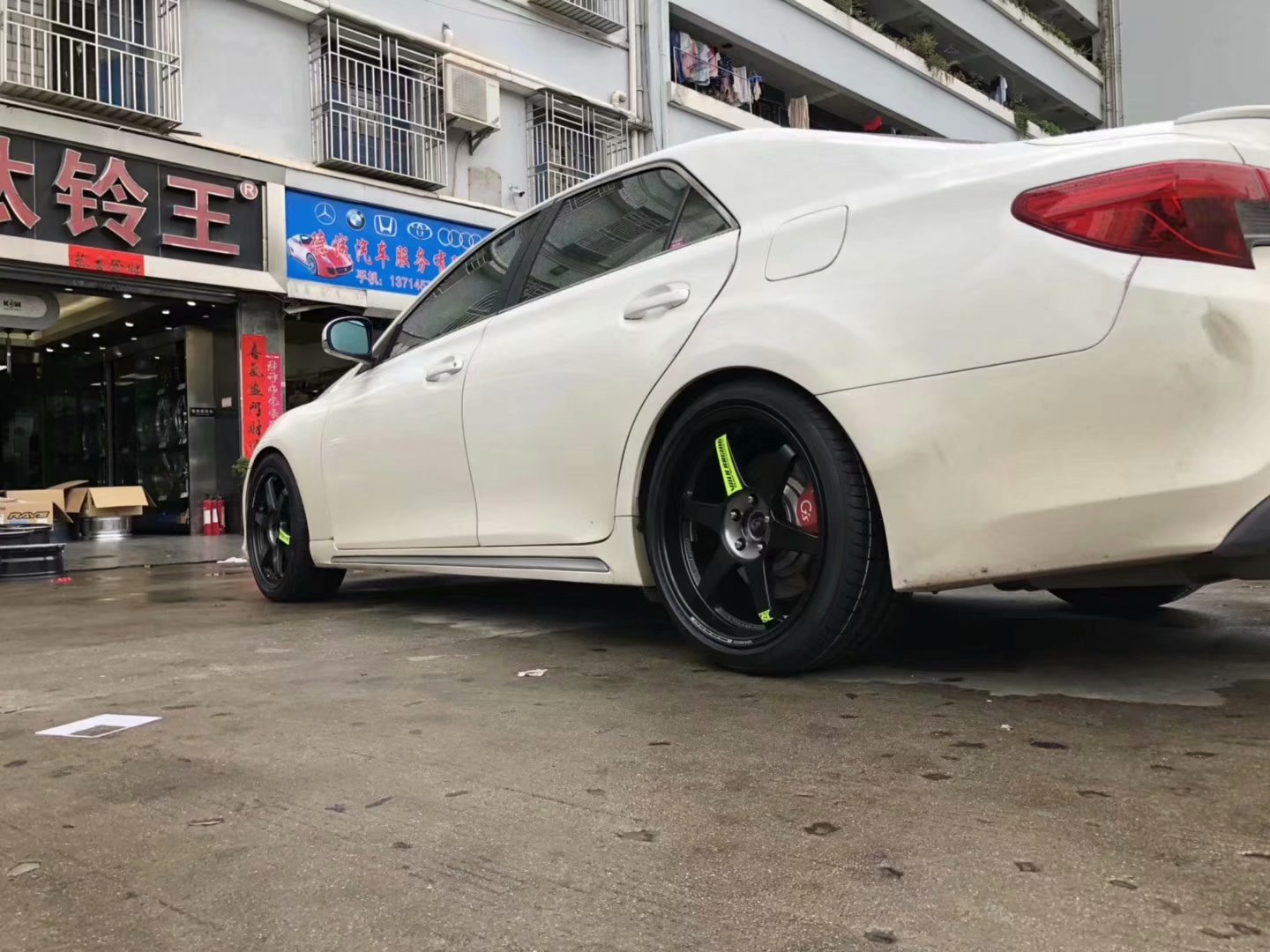 銳志，換 全新 日本 TE37 SL