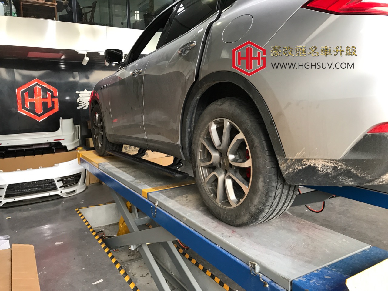瑪莎拉蒂萊萬特/Levante電動踏板改裝案例分享