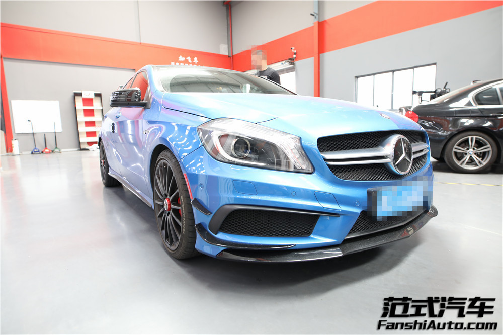 【暴君】奔馳A45 AMG 2.0T 刷ecu動力升級 范式汽車締造最美鋼炮！