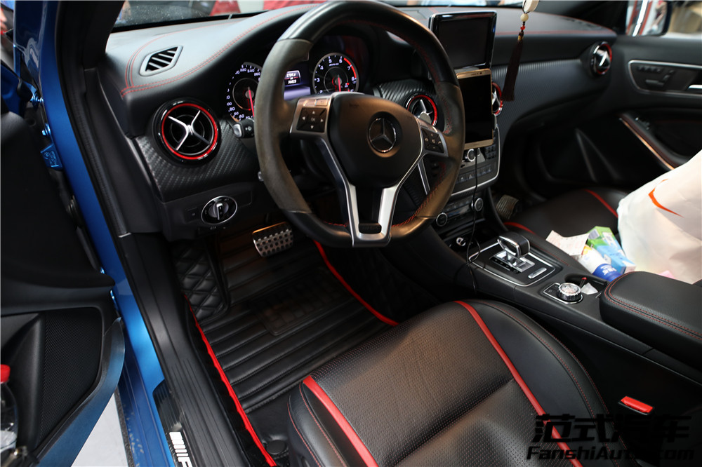 【暴君】奔馳A45 AMG 2.0T 刷ecu動力升級 范式汽車締造最美鋼炮！