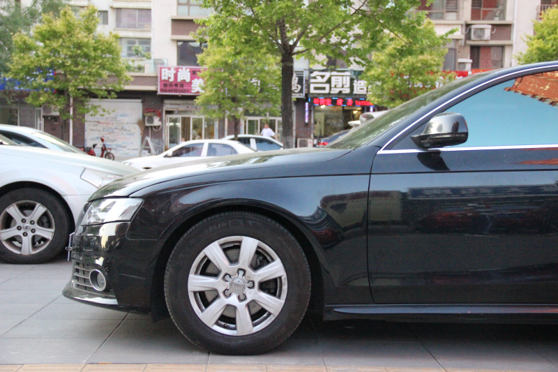 大宇車迷站 奧迪A4L改裝升級B12避震運動套裝