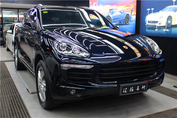長沙汽車貼膜保時捷HEXIS透明膜進(jìn)口高亮修復(fù)漆面透明膜