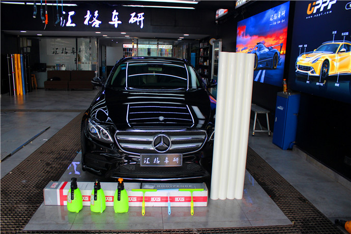 長沙HEXIS汽車隱形車衣保護(hù)膜奔馳全車身漆面透明貼膜