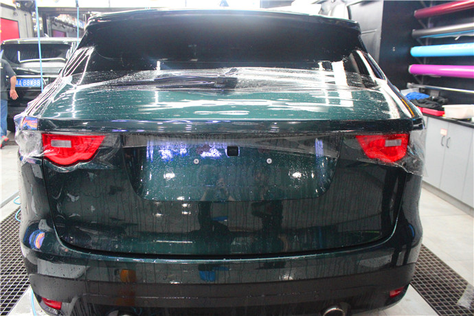 长沙捷豹汽车贴膜UPPF透明膜进口高亮修复漆面透明膜