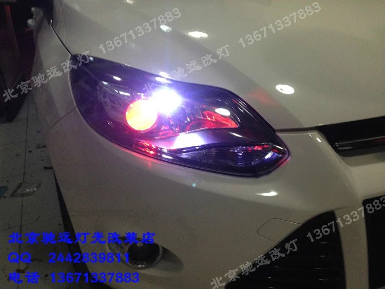 13?？怂?福特福克斯改燈和透鏡 北京地區(qū)專業(yè)改燈