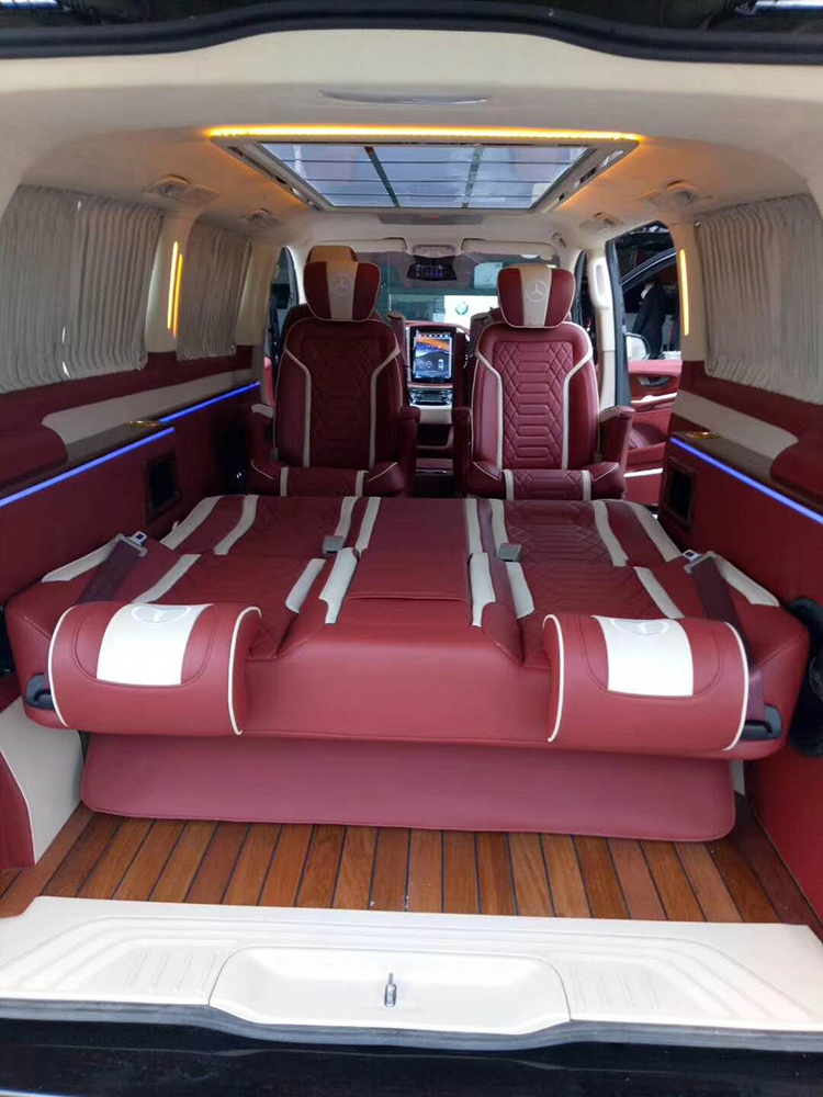 奔馳威霆航空座椅改裝