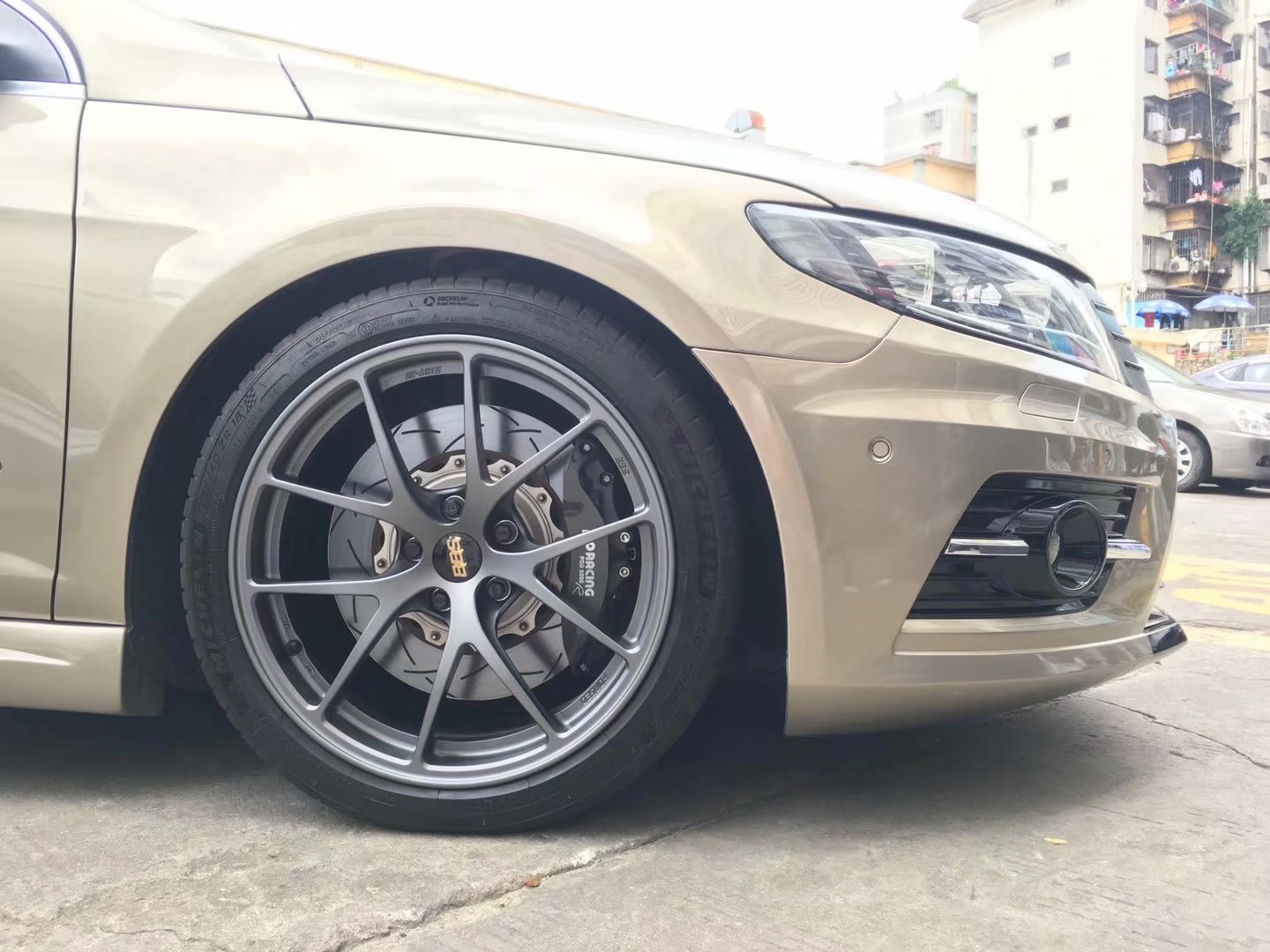 大眾，換 全新 BBS RIA 18寸 完工！