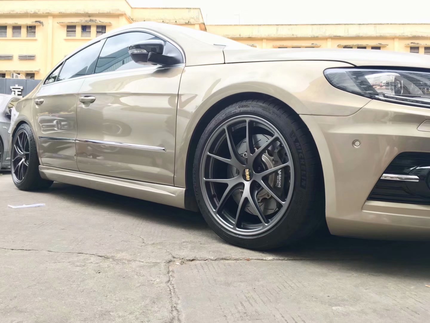 大眾，換 全新 BBS RIA 18寸 完工！