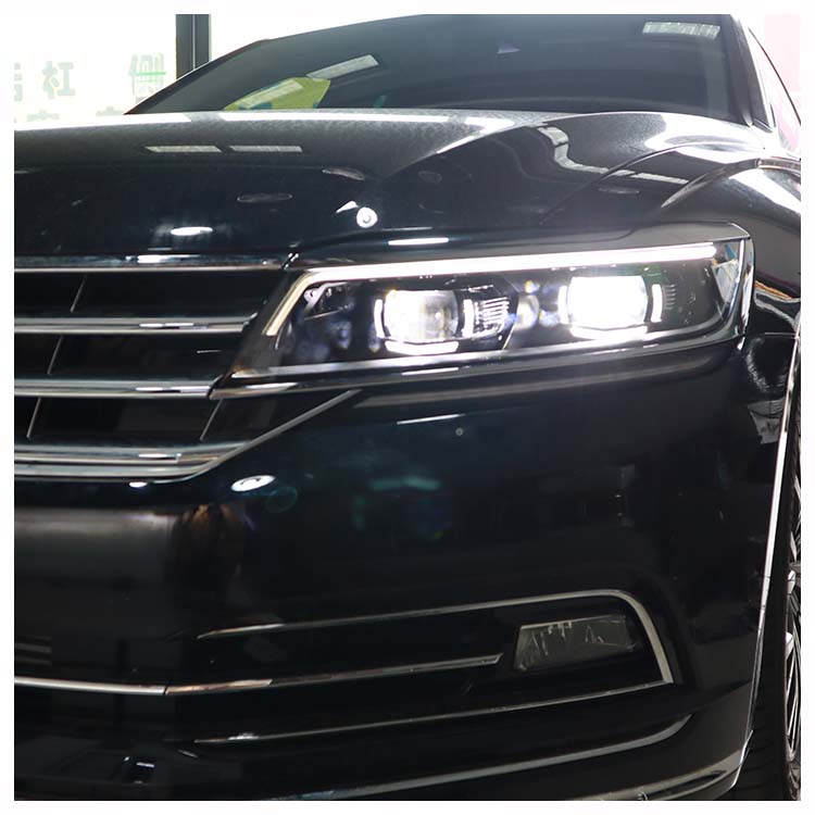 大眾輝昂 車燈改裝 低配改高配LED大燈 北京馳遠改燈