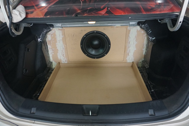 重慶渝大昌 海馬福美來汽車音響改裝瑞典卓美喇叭 功放