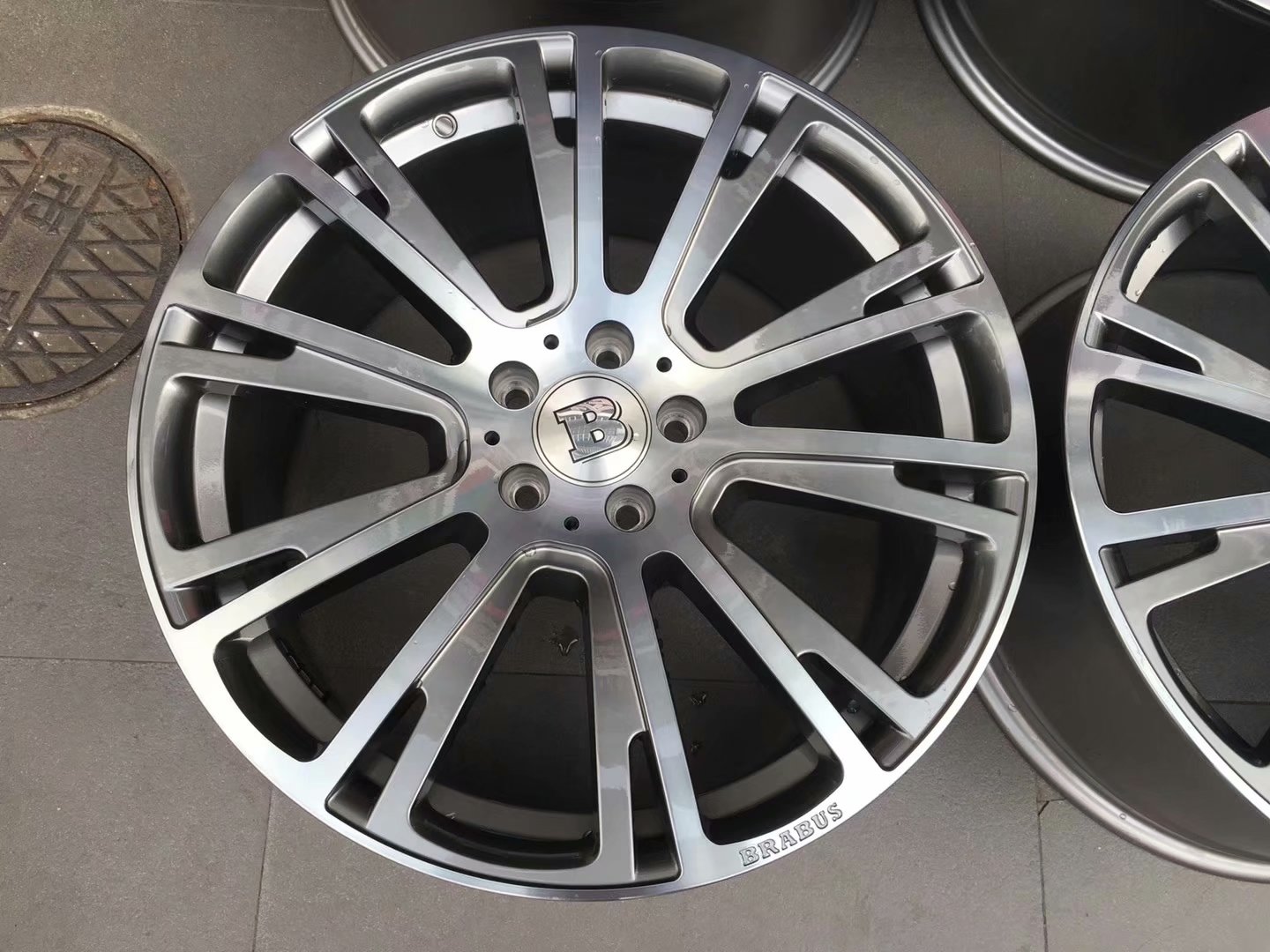 德國 巴博斯 Brabus  Monoblock 20寸 ，帶原裝墊片