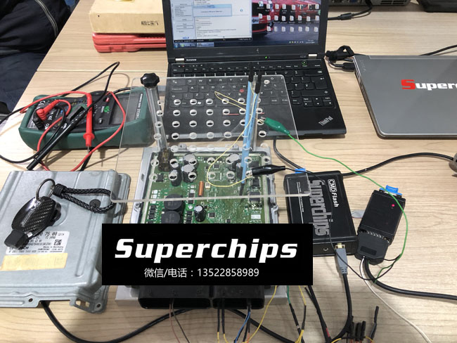2014年奔馳S320L直刷ECU升級(jí)動(dòng)力，國(guó)際改裝品牌Superchips調(diào)校程序