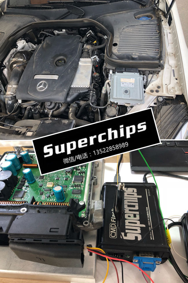 2017年奔驰GLC 200 COUPE直刷ECU升级动力，国际改装品牌Superchips调校程序