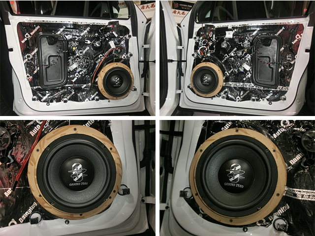 重慶汽車音響改裝哪家好？保時捷Macan汽車音響改裝德國零點三分頻 重慶渝大昌