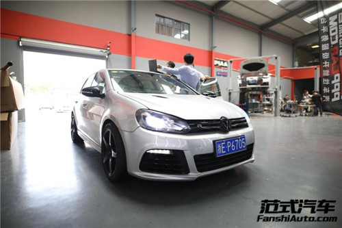 【銀色鋼炮】高爾夫R 2.0T 刷ecu動(dòng)力升級(jí) 范式汽車火力輸出更強(qiáng)勁！