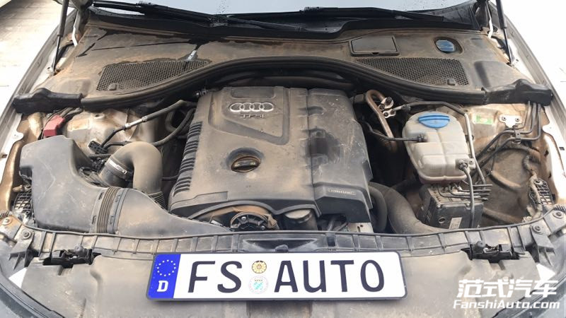 【雪白色】奧迪A6L 2.0T 刷ecu動力升級 范式汽車輸入綠色能量！