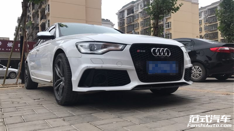 【雪白色】奧迪A6L 2.0T 刷ecu動力升級 范式汽車輸入綠色能量！