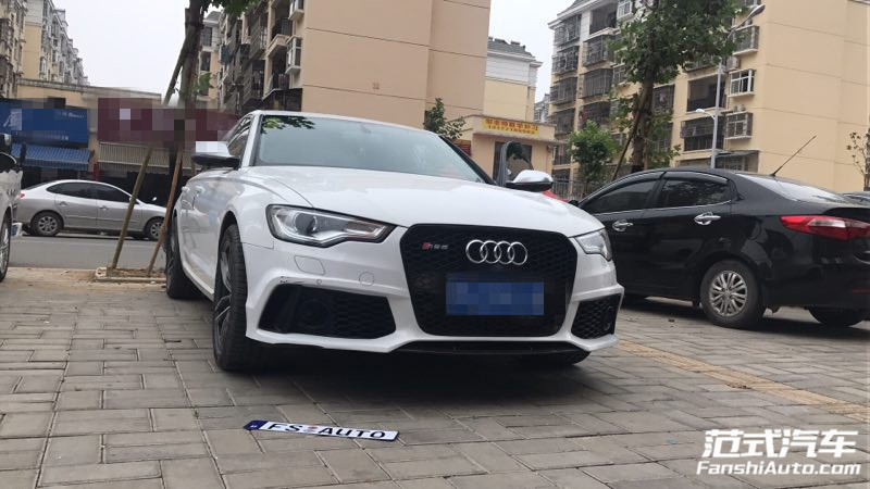 【雪白色】奧迪A6L 2.0T 刷ecu動力升級 范式汽車輸入綠色能量！