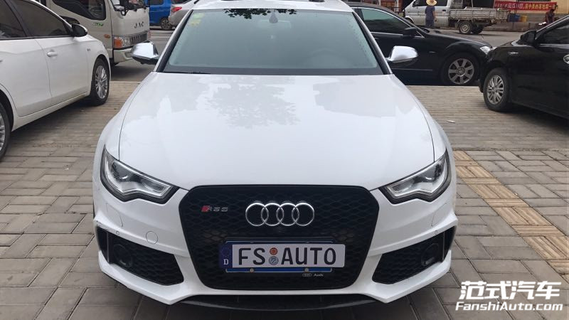 【雪白色】奧迪A6L 2.0T 刷ecu動力升級 范式汽車輸入綠色能量！