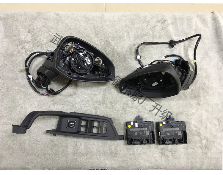 武漢 奧迪 A4LA5 原廠電動折疊后視鏡 鎖車自動折疊 倒車自動下翻