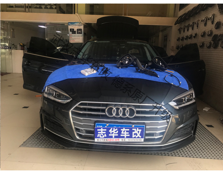 武漢 奧迪 A4LA5 原廠電動折疊后視鏡 鎖車自動折疊 倒車自動下翻