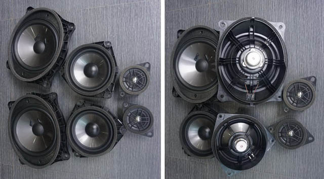 雷克薩斯ES200汽車音響改裝德國零點和意大利史泰格 重慶渝大昌