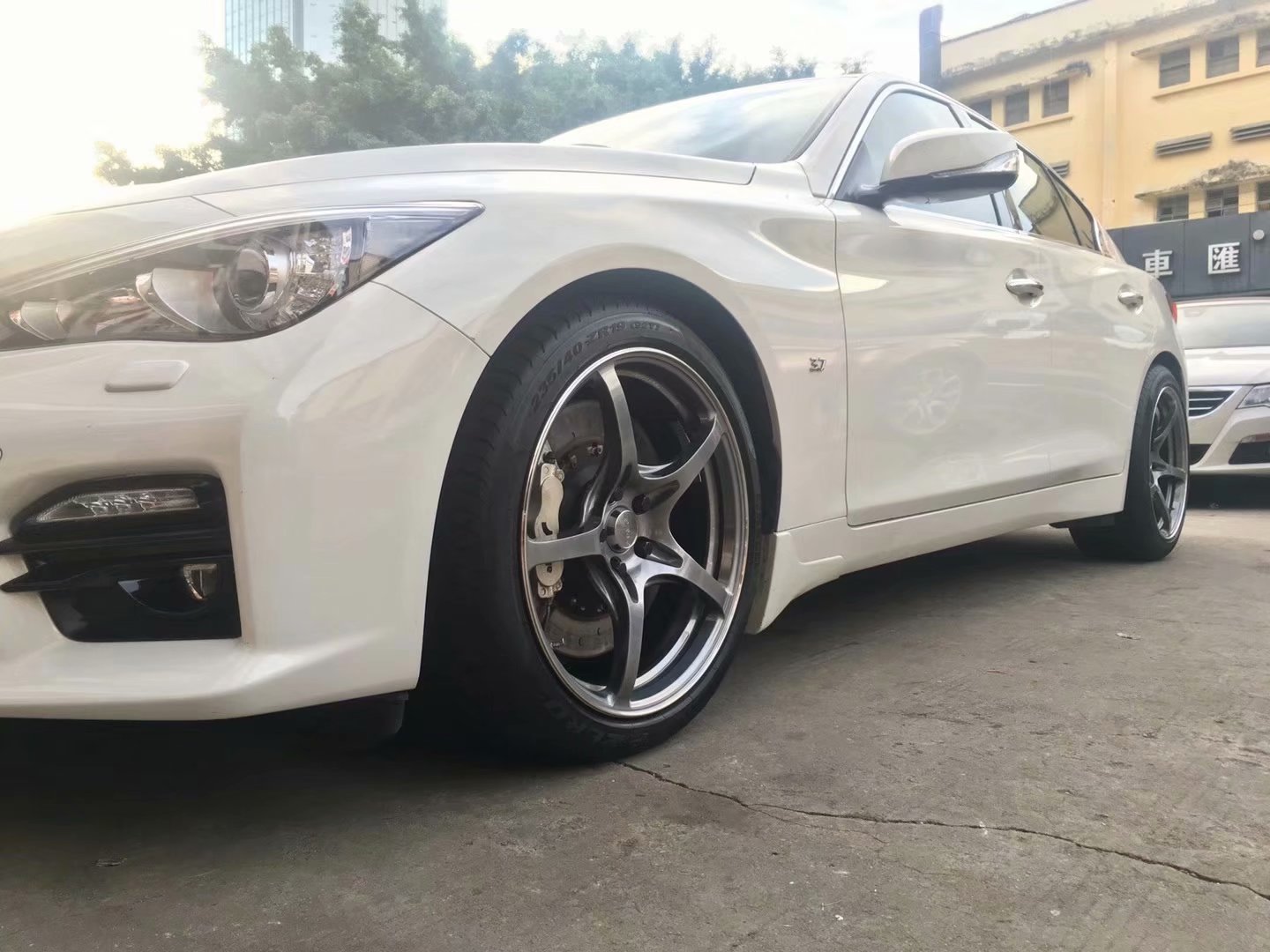 英菲尼迪，換全新 RAYS G50 完工！