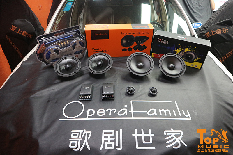 無損的汽車音響你了解多少？豐田霸道無損改裝歌劇世家IS275音響喇叭！清遠(yuǎn)汽車音響改裝