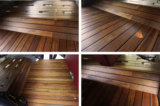 林肯領(lǐng)航員房車內(nèi)飾改裝游艇實(shí)木地板 重慶渝大昌汽車音響