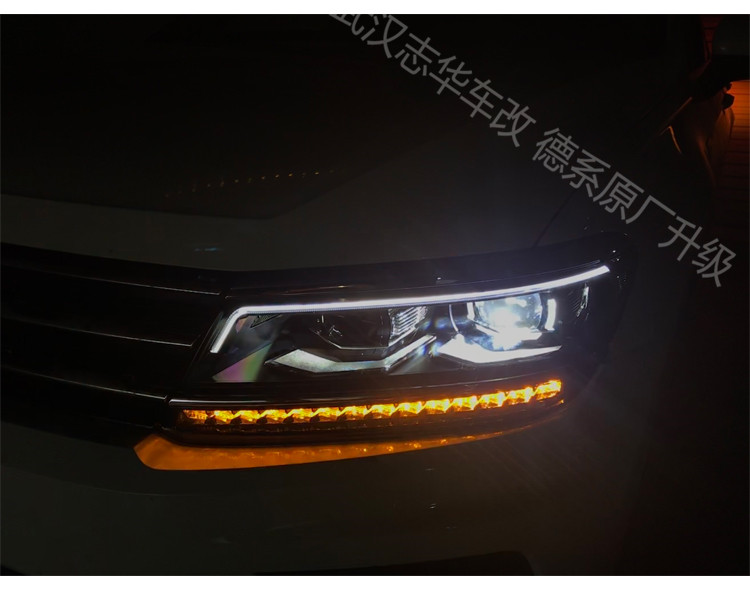 武漢途觀L升級(jí)原廠高配隨動(dòng)大燈 LED大燈總成