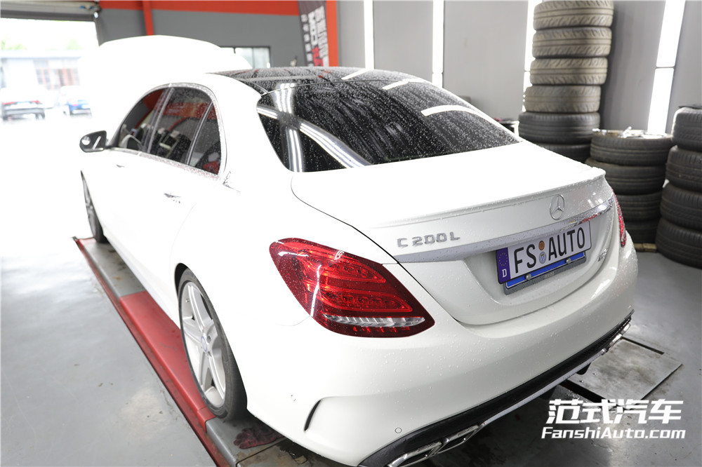 【躍動】奔馳C200L 2.0T 刷ecu動力升級 范式汽車鑄就神奇內力！