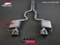 捷豹XE2.0T 中尾四出雷鳥排氣管1