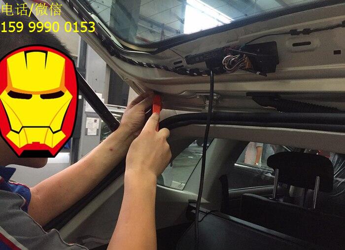 大眾途觀L加裝電動尾門，就這么簡單快速地搞定了