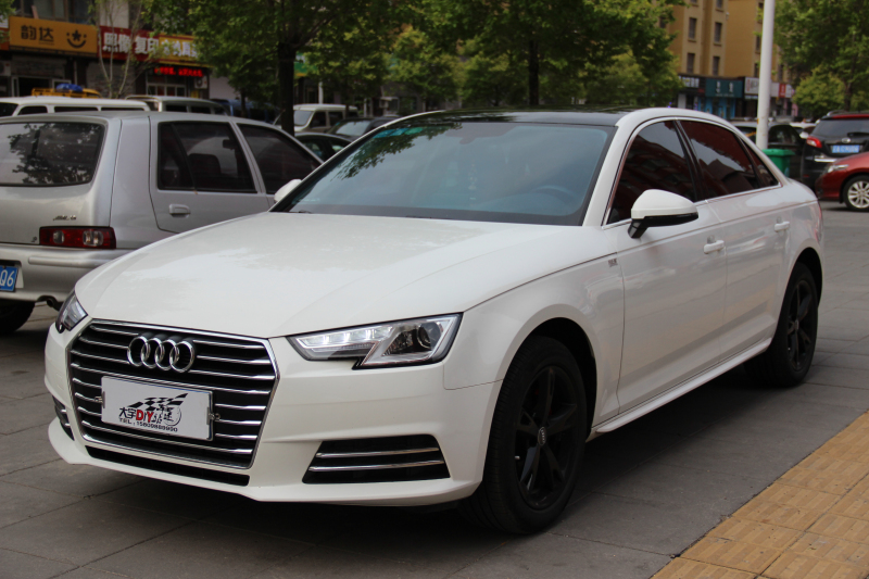 大宇車迷站 奧迪A4L(b9)改裝RES中尾段雙閥門排氣