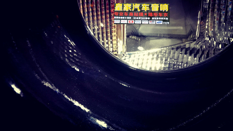 MINI cooper s 隱形車衣貼操作案例——郴州市皇家音響