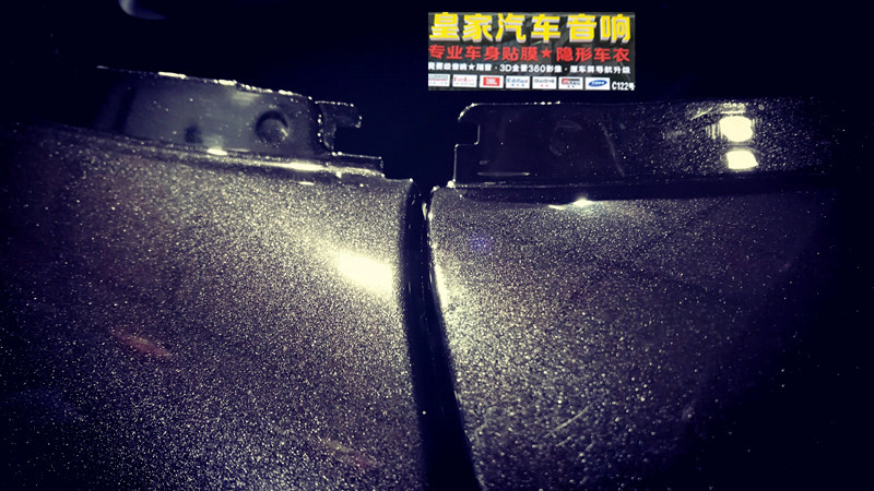 MINI cooper s 隱形車衣貼操作案例——郴州市皇家音響