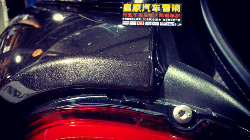 MINI cooper s 隱形車衣貼操作案例——郴州市皇家音響