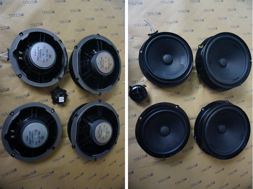大眾途觀L汽車音響改裝德國零點(diǎn)和意大利史泰格三分頻-重慶渝大昌