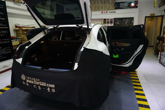 奔馳GLC260汽車音響改裝意大利史泰格奔馳專車專用三分頻喇叭-重慶渝大昌