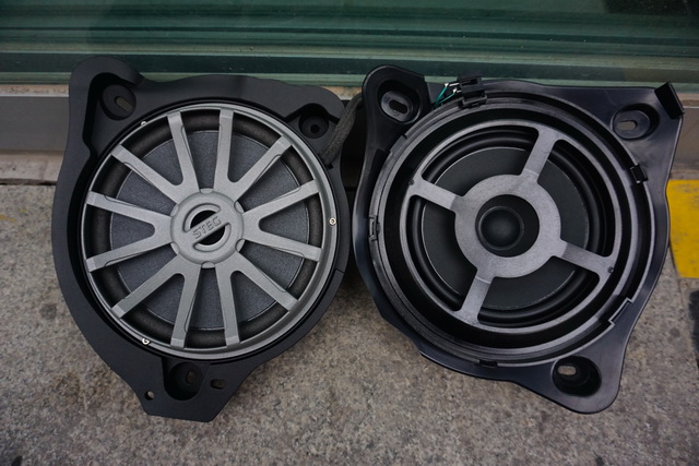 奔馳GLC260汽車音響改裝意大利史泰格奔馳專車專用三分頻喇叭-重慶渝大昌