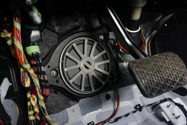 奔馳GLC260汽車音響改裝意大利史泰格奔馳專車專用三分頻喇叭-重慶渝大昌