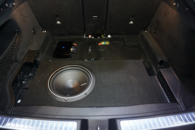 奔馳GLC260汽車音響改裝意大利史泰格奔馳專車專用三分頻喇叭-重慶渝大昌