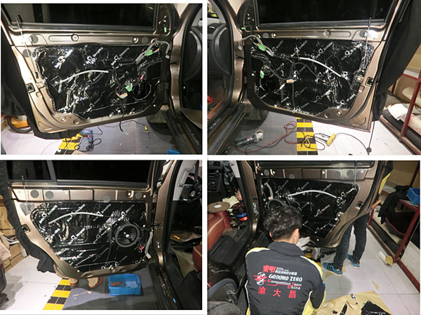 沃爾沃XC90汽車音響改裝意大利史泰格RE650C三分頻喇叭 重慶渝大昌