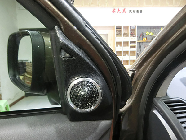 沃爾沃XC90汽車音響改裝意大利史泰格RE650C三分頻喇叭 重慶渝大昌