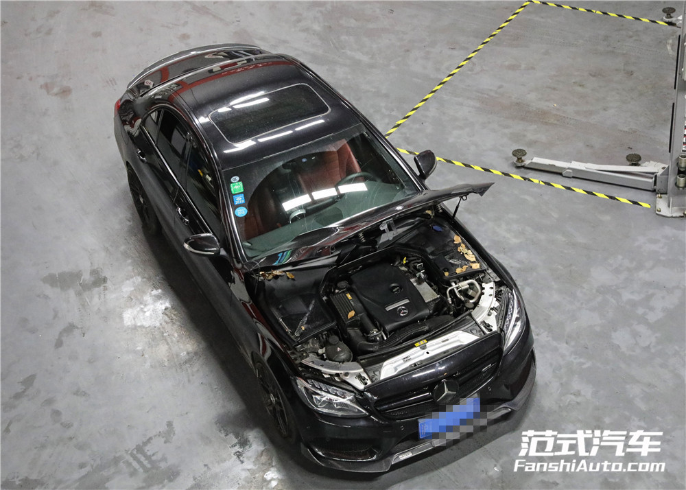 【黑侠】奔驰C200 2.0T 刷ecu动力升级 范式汽车带来的力量感爆棚！