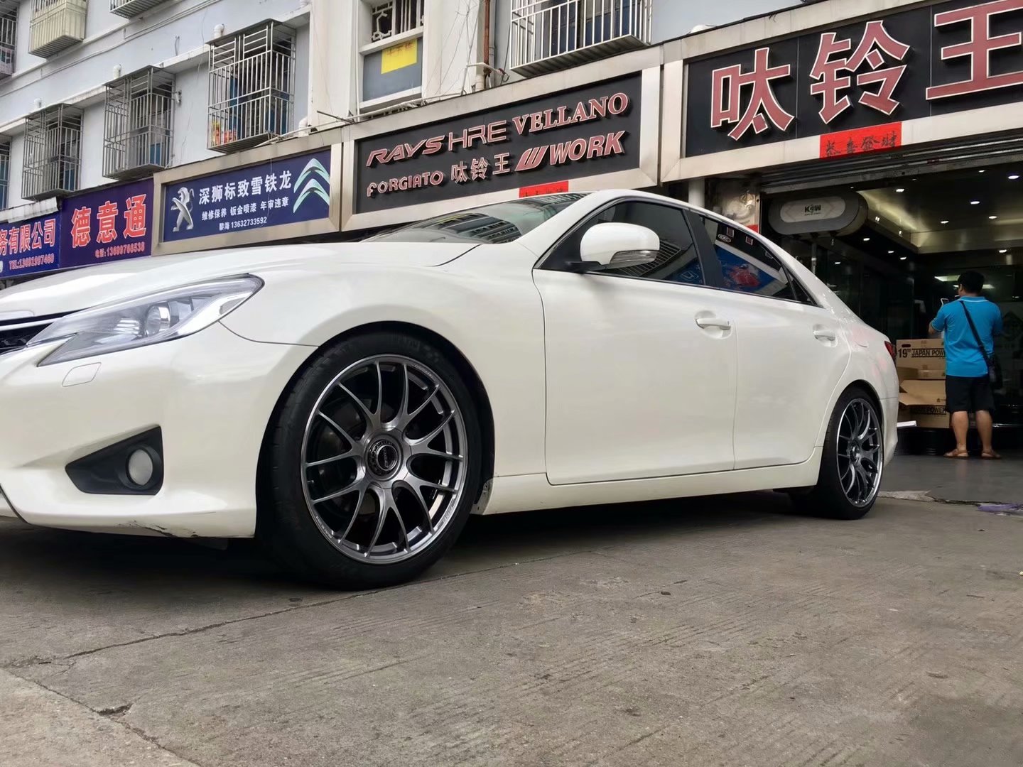 銳志，換 全新 日本RAYS G27