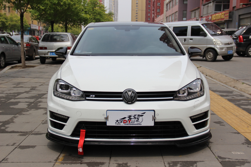 大宇車(chē)迷站 高爾夫7 1.4T改裝CGW中尾段四出閥門(mén)排氣