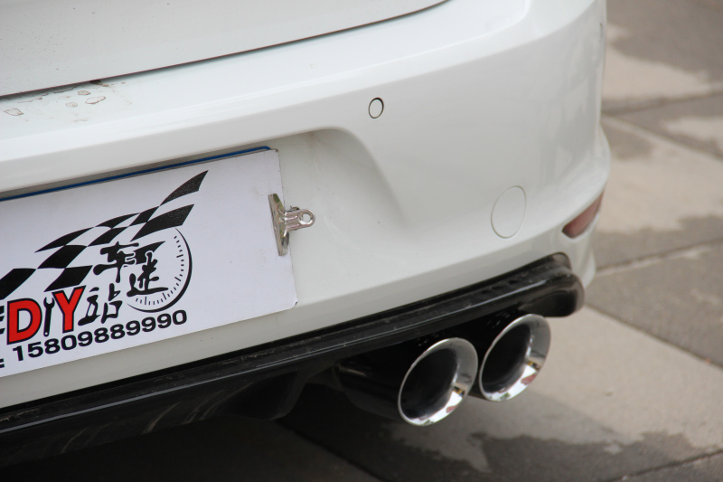 大宇車(chē)迷站 高爾夫7 1.4T改裝CGW中尾段四出閥門(mén)排氣
