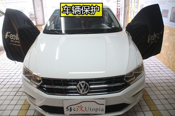 大眾寶來門板靜森隔音降噪及全套音響改裝，武漢樂改大師店