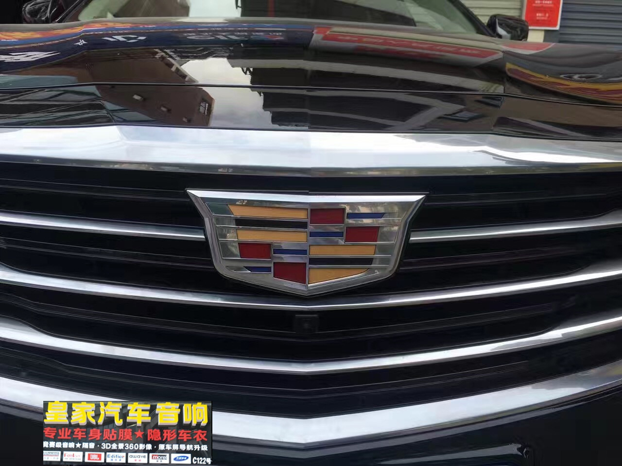 凱迪拉克CT6落地原車(chē)屏升級(jí)——郴州市皇家音響